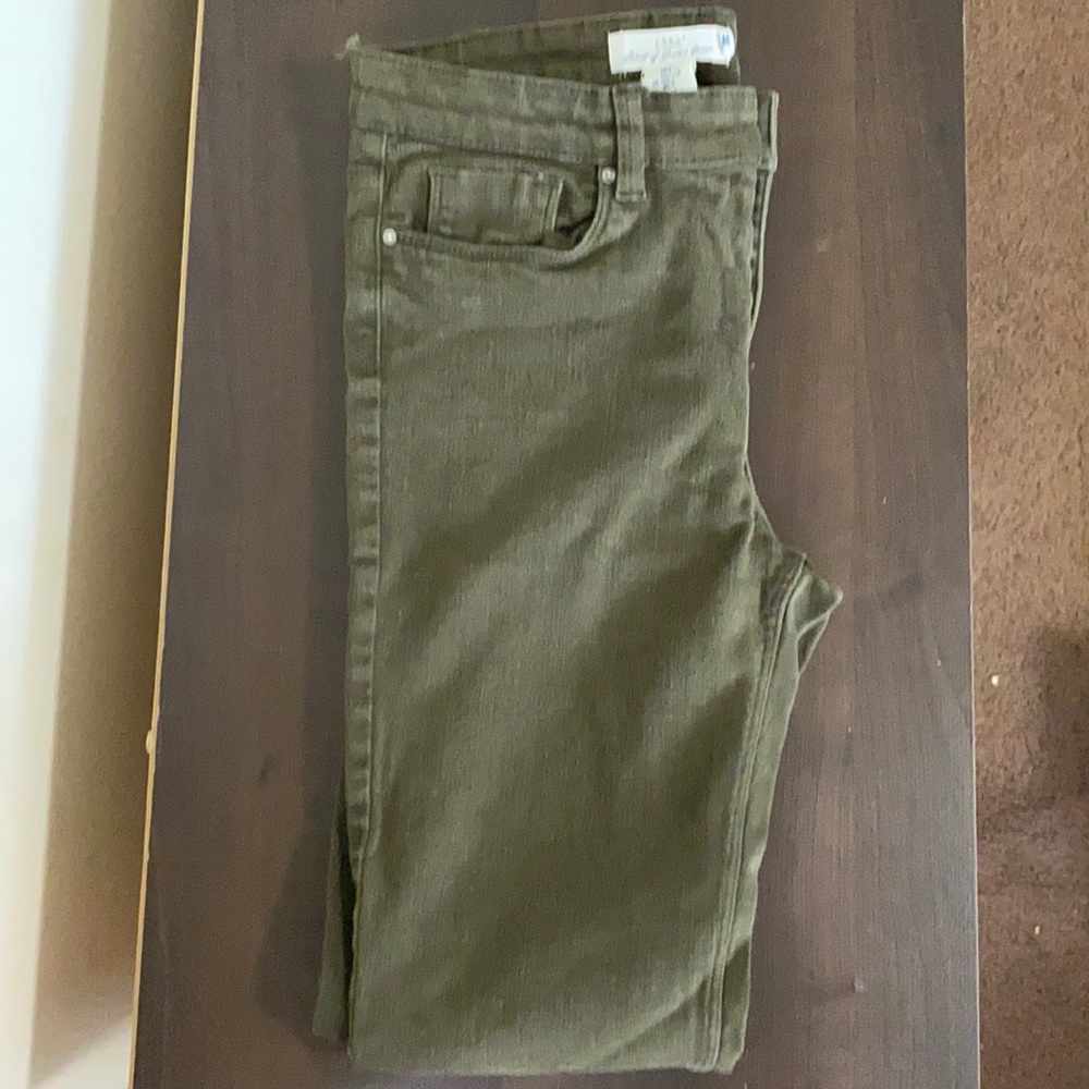 L.O.G.G dark green pants size 6